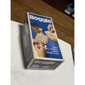 Vintage 1976 Boggle Word Game – Parker Brothers – Complete – Excellent Shape